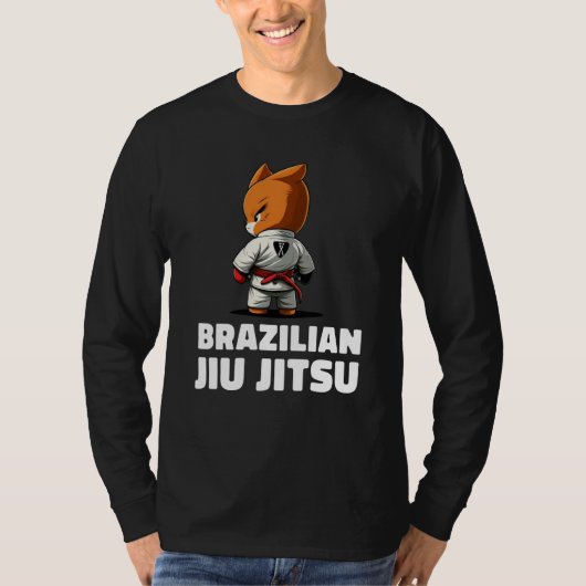 Fox Brazilian Jiu Jitsu and Grappling T-Shirt (Vorderseite)