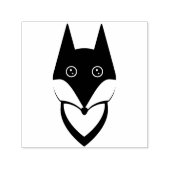 Fox Briefmarke Self Inking Niedlich! Permastempel (Design)