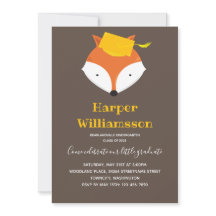 Fox Brown Yellow Foto Kindergarten Abschluss