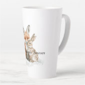 Fox Bunny Rabbit Best Friends Forever Milchtasse (Rechte Ecke)