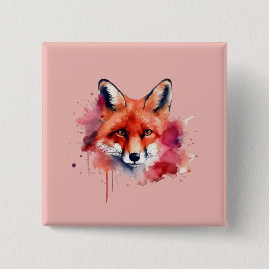 Fox Button (Vorderseite)