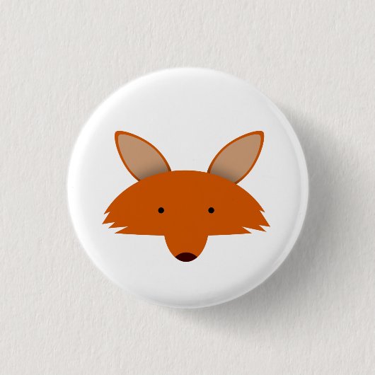 Fox Button (Vorderseite)