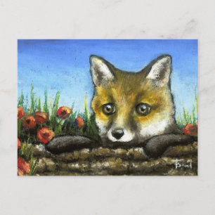 Fox Cam Postkarte