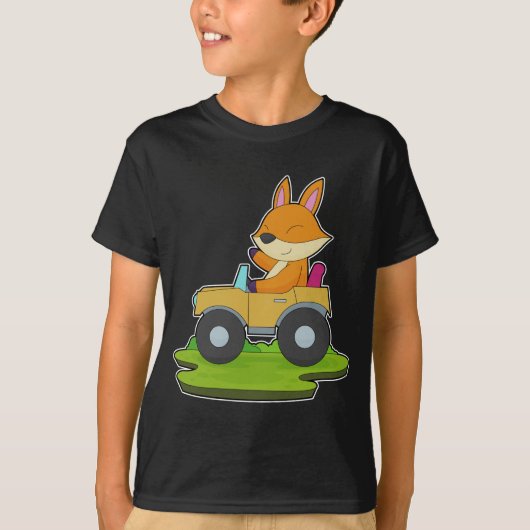 Fox Car T-Shirt (Vorderseite)