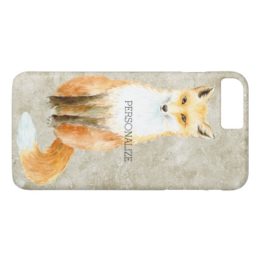 Fox Case-Mate iPhone Hülle (Rückseite (Horizontal))