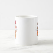 Fox Christmas Winter Animals Holiday Foxes Kaffeetasse (Mittel)