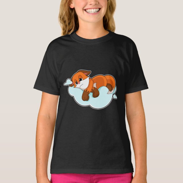 Fox Clouds T-Shirt (Vorderseite)