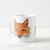 Fox Coffee Tasse (Vorderseite Links)