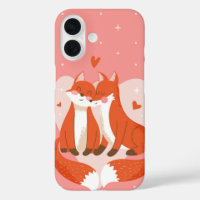 Fox Couple in Liebe