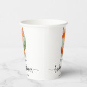 Fox cub - Babydusche Pappbecher (Rechts)