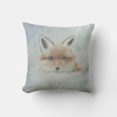 Fox cub cushion pillow kissen (Vorderseite)