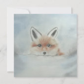 Fox cub flat card (Vorderseite)