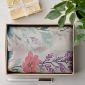 Fox Cub floral Art Seidenpapier (Geschenk)