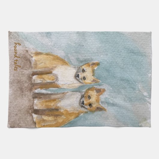 Fox Cub Handtuch (Horizontal)