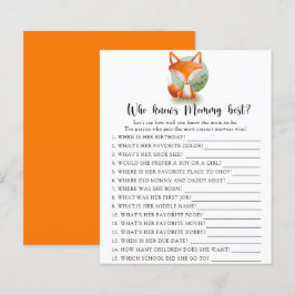 Fox cub - Wer kennt Mama am besten