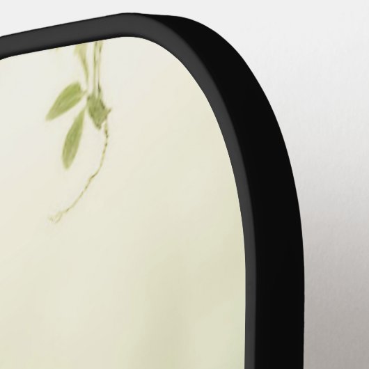 Fox Cuddle in Misty Forest Pickleball Schläger (Linke Seite)