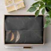 Fox Cuddle in Misty Forest Seidenpapier (Geschenk)