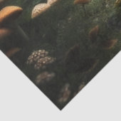 Fox Cuddle in Misty Forest Seidenpapier (Ausschnitt)