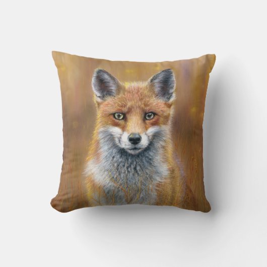 Fox Cushion. Kissen (Vorderseite)