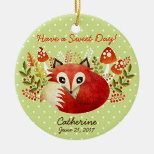 Fox Custom Keramik-Ornament-Anhänger Keramikornament