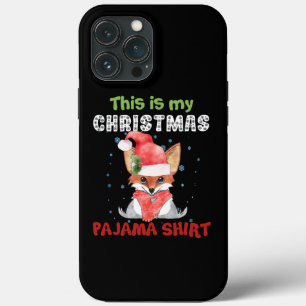 Fox, das ist mein Weihnachts-Pajama-Shirt-T - Shir Case-Mate iPhone Hülle