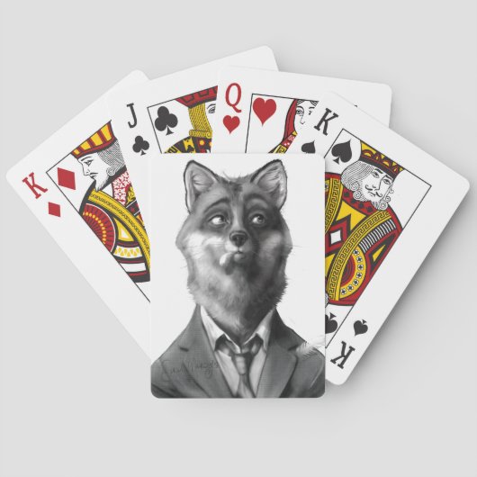 Fox Deck spielen Karten Spielkarten (Rückseite)