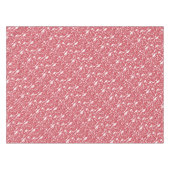 Fox Deer Bear Muster Hütte Jagdloge Tischdecke (Vorderseite (Horizontal))