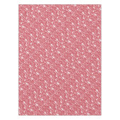 Fox Deer Bear Muster Hütte Jagdloge Tischdecke (Vorderseite)