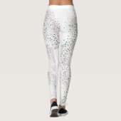 Fox Delta Tango Leggings mit niedlichen Polka Punk (Rückseite)