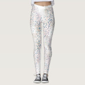 Fox Delta Tango Leggings mit niedlichen Polka Punk (Vorderseite)