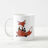 Fox, der das Oboe spielt Kaffeetasse (Links)