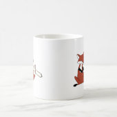 Fox, der den Trombone spielt Kaffeetasse (Mittel)