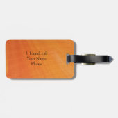 Fox, der eine Fahrrad-Silhouette im Schwarzen Gepäckanhänger (Rückseite horizontal)