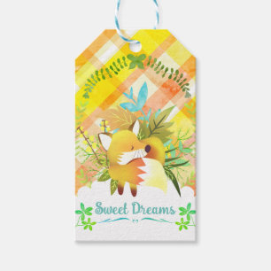 Fox Design-Geschenk-Tag Geschenkanhänger