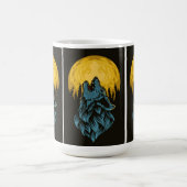 Fox Design Tshirt Kaffeetasse (Mittel)