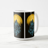 Fox Design Tshirt Kaffeetasse (VorderseiteRechts)