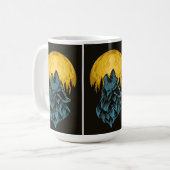 Fox Design Tshirt Kaffeetasse (Vorderseite Links)