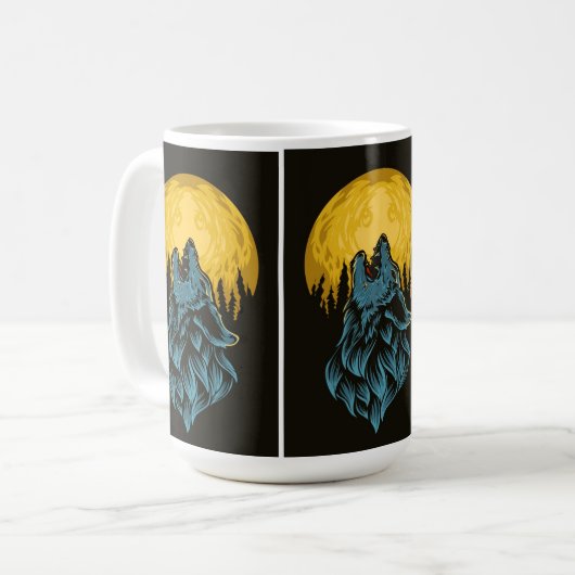 Fox Design Tshirt Kaffeetasse (Vorderseite Links)