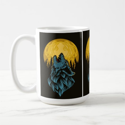 Fox Design Tshirt Kaffeetasse (Links)