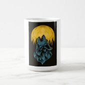 Fox Design Tshirt Kaffeetasse (Mittel)