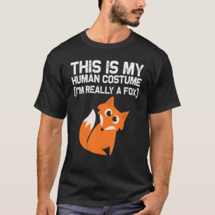 Fox Designs für Männer Füchse Tiere T-Shirt