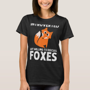 Fox Designs für Männer Füchse Tierwelt T-Shirt