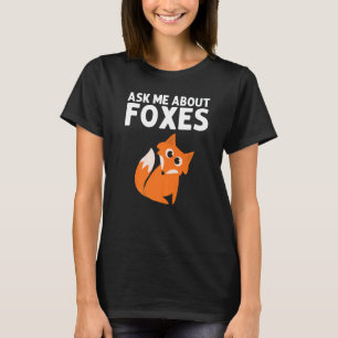Fox Designs für Männer Füchse Tierwelt T-Shirt