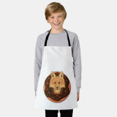 Fox Donut Schürze (Getragen)