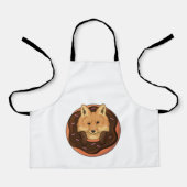 Fox Donut Schürze (Vorderseite)