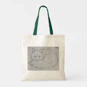Fox Dot to Dot Tote Bag Tragetasche (Rückseite)