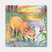 Fox Drinks von Riverside Magnet (Vorne)