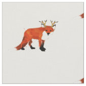 Fox-Druck-Gewebe Stoff (Nahaufnahme)