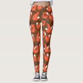 Fox-Druck-Leggings Leggings (Vorderseite)