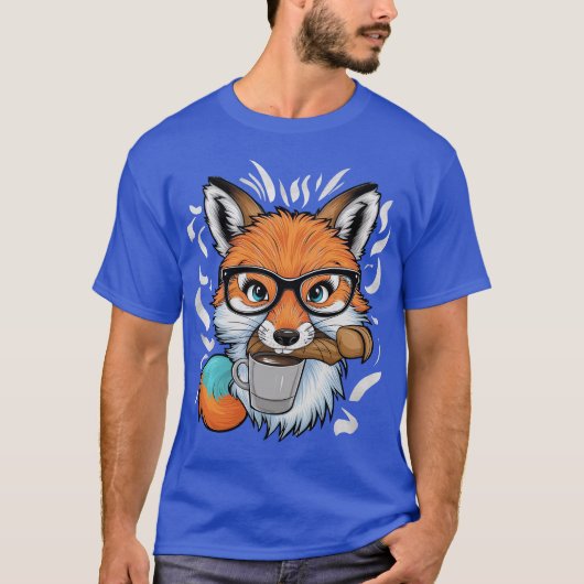 FOX DRUCKEN T-Shirt (Vorderseite)